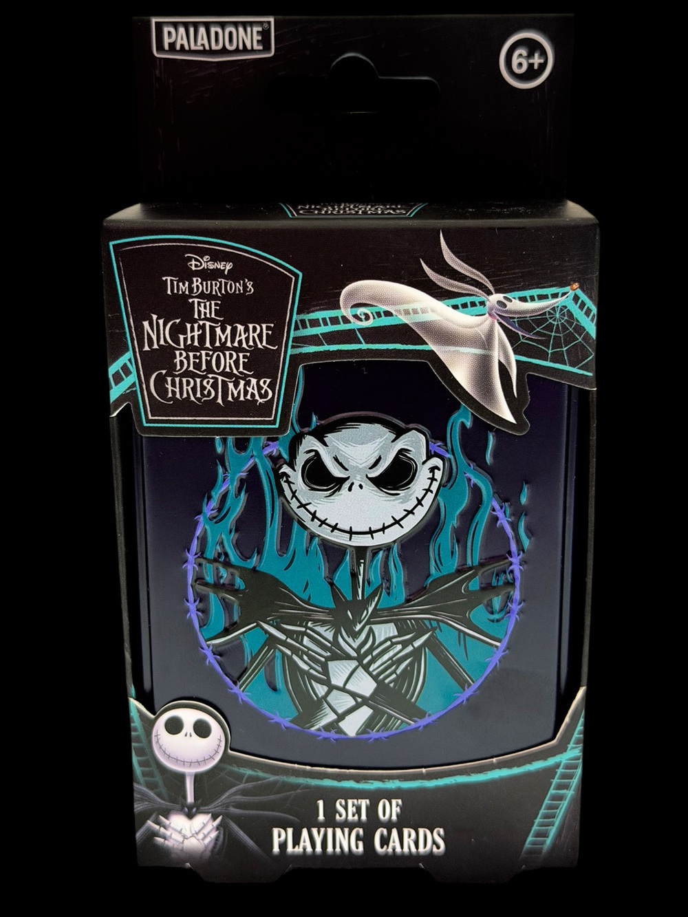 NWT NIB DISNEY THE NIGHTMARE BEFORE CHRISTMAS PLAYING CARDS IN A COLLECTIBLE TIN